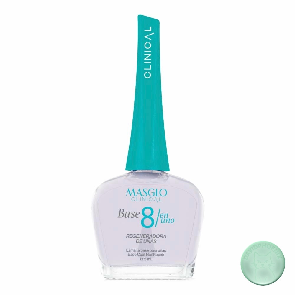 Masglo Clinical Base 8 en 1 – Regeneradora de Uñas- Nail Repair Treatment 13.5ml - Picture 2 of 6